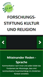 Mobile Screenshot of forschungsstiftung.net